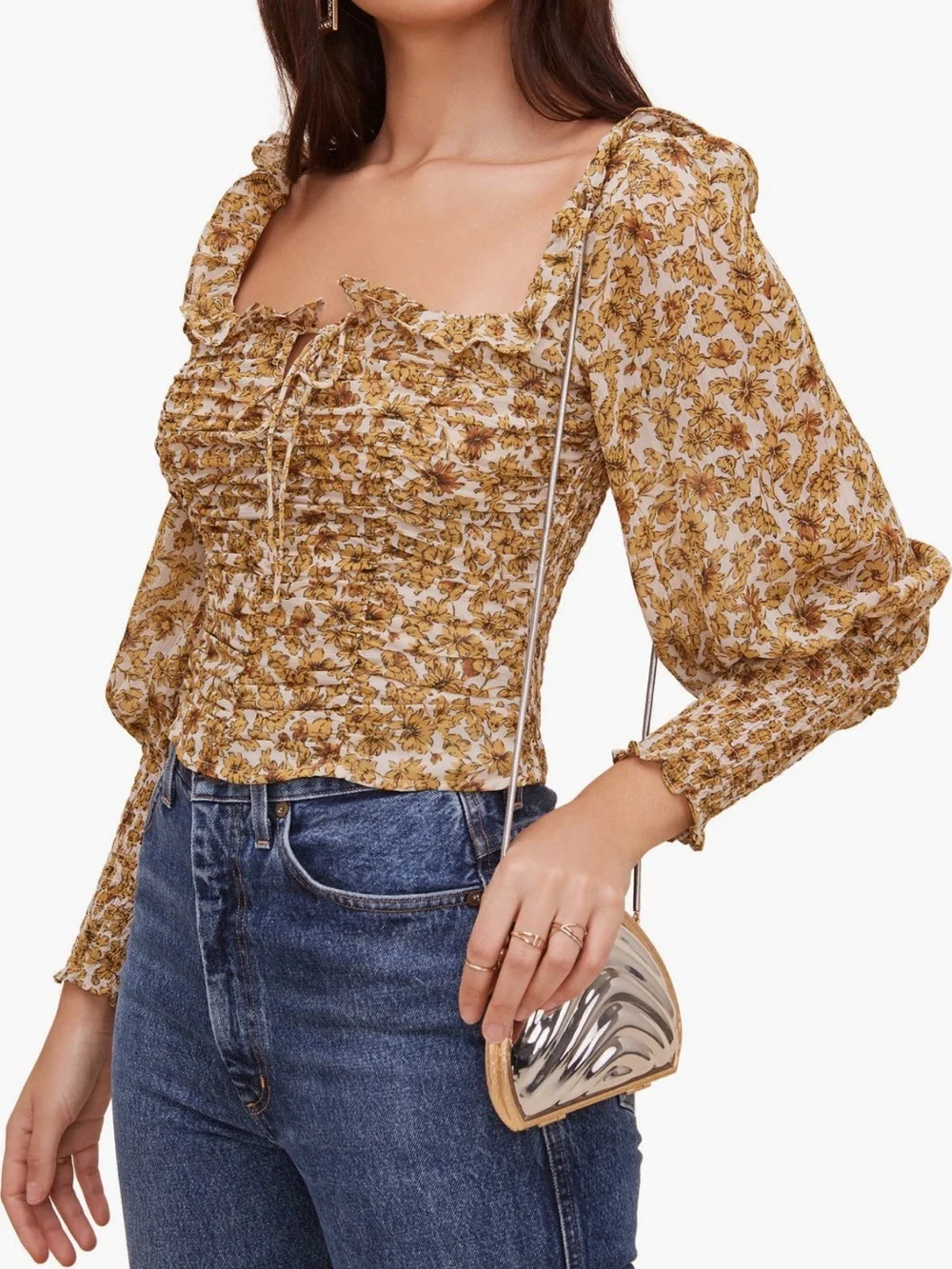 Astr smocked bodice